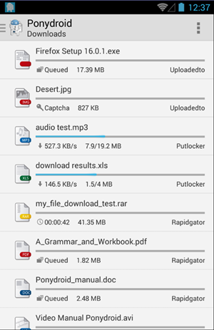 Downloads